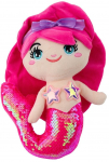 Pehme m&auml;nguasi Lean Toys Mermaid, roosa v., 28 cm