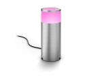 Vabalt seisev v&auml;lisvalgusti Philips Hue Calla Bollard, 8W, LED, IP65, roostevaba teras v., 10.2 cm x 25.2 cm