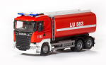 M&auml;ngu tulet&otilde;rjeauto EMEK Scania Fire Tanker, 1:25, punane v.