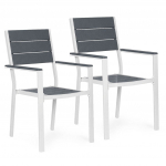 &Otilde;uetoolide komplekt MultiGarden YC-051KD-4-5, valge v./hall v., 52 cm x 54.5 cm x 89 cm