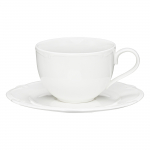 Kohvi- / teeserviis Ambition Pola, portselan, valge v., 18 tk.