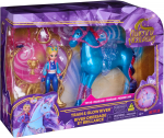 Nuku - kujuke, koos tarvikutega Spin Master Unicorn Academy Train & Glow River, 11.4 cm, mitmev&auml;rviline