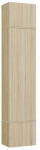 Esiku kapp Haga, sonoma tamm v., 35 cm x 50 cm x 238 cm