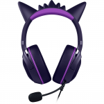 Juhtmega m&auml;nguri peakomplekt Razer Kraken Kitty V2 Pokemon Gengar Edition RZ04-04730300-R3M1, violetne v.