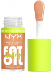 Huule&otilde;li NYX Professional Makeup Fat Oil Lip Drip, 4.8 ml, coconut cutie