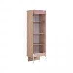 Raamaturiiul Kalune Design Rosetta, pruun v./roosa v., 170 cm x 54 cm x 54 cm