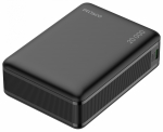Akupank Deltaco PB-C1012, 20000 mAh, 15 - 65 W, must v.