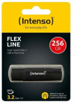 USB m&auml;lupulk Intenso Flex Line, must v., 256 GB
