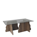 Kohvilaud Kalune Design Canyon, p&auml;hklipuu v./fume v., 105 cm x 65 cm x 40 cm