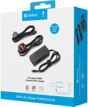 S&uuml;learvuti laadija Sandberg 135-83, 65 W, 200 - 240 V, 1.2 m