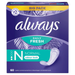 Pesukaitsmed Always Daily Fresh, Normal, 60 tk
