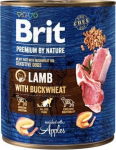 M&auml;rg koeratoit Brit Premium By Nature Lamb With Buckwheat, lambaliha, 0.8 kg