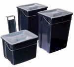 Pr&uuml;gikast Curver Biobox, hall, 2x10L+6L