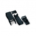 Pistikupesa Wago, ilma maanduseta, must