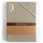 Voodilina Restilo Amber, hele pruun v., 180 x 200 cm, kummiga