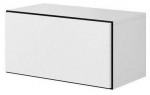 Seinakapp Cama Meble Roco, valge v./tumehall v., 75 cm x 39 cm x 37 cm