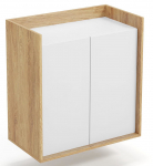 Kapp Mobius 2D, tamm v./valge v., 78 cm x 41 cm x 83 cm