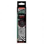 Grafiitpliiats Stabilo Othello ARTY, 2B/3B/4B, 6 tk