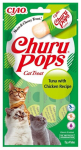 Kassimaius Inaba Churu Pops Pops Tuna Chicken, kanaliha/tuunikala, 0.015 kg, 4 tk