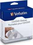 CD - DVD &uuml;mbris Verbatim 49976 CD Pockets, 100 tk