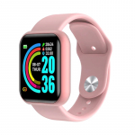 iWear M8 Fitness nutikell Full Touch 1.3'' IPS ekraaniga Verer&otilde;hu & Pulsim&otilde;&otilde;tja / Sotsiaalmeedia &uuml;hilduvus Roosa