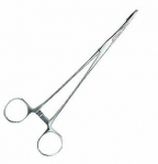 N&auml;pitsad Jaxon Curved Foreceps 1330029, 23 cm, h&otilde;be v.