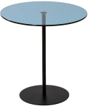 Kohvilaud Kalune Design Chill-Out, sinine v./must v., 50 cm x 50 cm x 50 cm