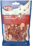 Koeramaius Trixie Denta Fun Chewing Rolls, veiseliha/kalaliha, 0.07 kg, 6 tk