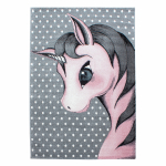 Vaip sise Ayyildiz Kids Unicorn, hall v./roosa v., 230 cm x 160 cm