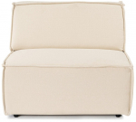 Mooduldiivan Hanah Home Puzzle O1, kreemjasvalge, 100 x 100 cm x 70 cm