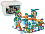Magnetkonstruktor Lean Toys Magnetic Blocks 14651, 150 tk, mitmev&auml;rviline