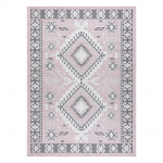 Vaip sise Hakano Vinea Aztec, kreemjasvalge/roosa v., 190 cm x 140 cm