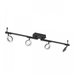 Valgusti lagi Eglo Cardillio 900516, LED, 3000 &deg;K, 6 x 3.2 W, must v.