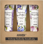 Juuksehoolduse komplekt Anwen Iris + Magnolia + Lilac, 3 tk, 300 ml