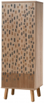 Kingakapp Kalune Design Vegas S 932, hall v./sonoma tamm v., 38 cm x 50 cm x 135 cm