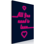 Reproduktsioon Artgeist All You Need Is Love, m-a-1041-b-a, 20 cm x 30 cm