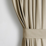 &Ouml;&ouml;kardin Restilo Velvet, beež, 140 cm x 245 cm