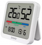 Temperatuuri ja &otilde;huniiskuse m&otilde;&otilde;tja Savio CT-01/W, valge v.