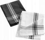 K&ouml;&ouml;gir&auml;tikute komplekt Douceur d`Interieur Cuisiline, valge/hall, 70 cm x 50 cm, 2 tk