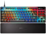 Juhtmega m&auml;nguklaviatuur Steelseries Apex Pro TKL Gen 3 OmniPoint 3.0, Inglise (US), must v.