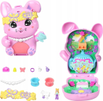 Kujukeste komplekt, koos tarvikutega Polly Pocket Compact Bunny, roosa v.