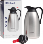 Lauatermos Ofenbach, 2 l, h&otilde;be v./must v.