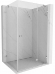 Du&scaron;ikabiin Mexen Lunar 834-095-070-01-00-P, ristk&uuml;lik, aluseta, 95 cm x 70 cm x 200 cm