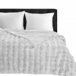 Voodikate Lily NOZ-01, valge v., 200 cm x 220 cm