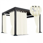 Paviljoni kardin ZMOK-06, 155 x 220 cm, kreemjasvalge