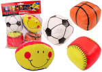 Pallikomplekt pesapalli/jalgpalli/korvpall Lean Toys Sports, 9 cm, 4 tk