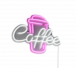 Valgusti seinale Reality Coffee, LED, 1 x 5 W, l&auml;bipaistev v.