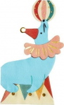 Pabersalvr&auml;tikud Party Deco Seal, 17 cm x 11 cm, mitmev&auml;rviline, 12 tk