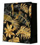 Kinkekott Paw Decor Collection Premium Gold Leaves, 20 cm x 25 cm x 10 cm, kuldne v./must v.