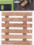 Kuumade roogade kandik Bamboo, 18 cm x 17.5 cm, Pruun v.